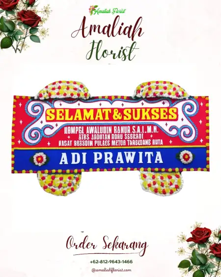 Papan Bunga Ucapan Selamat Kukuh